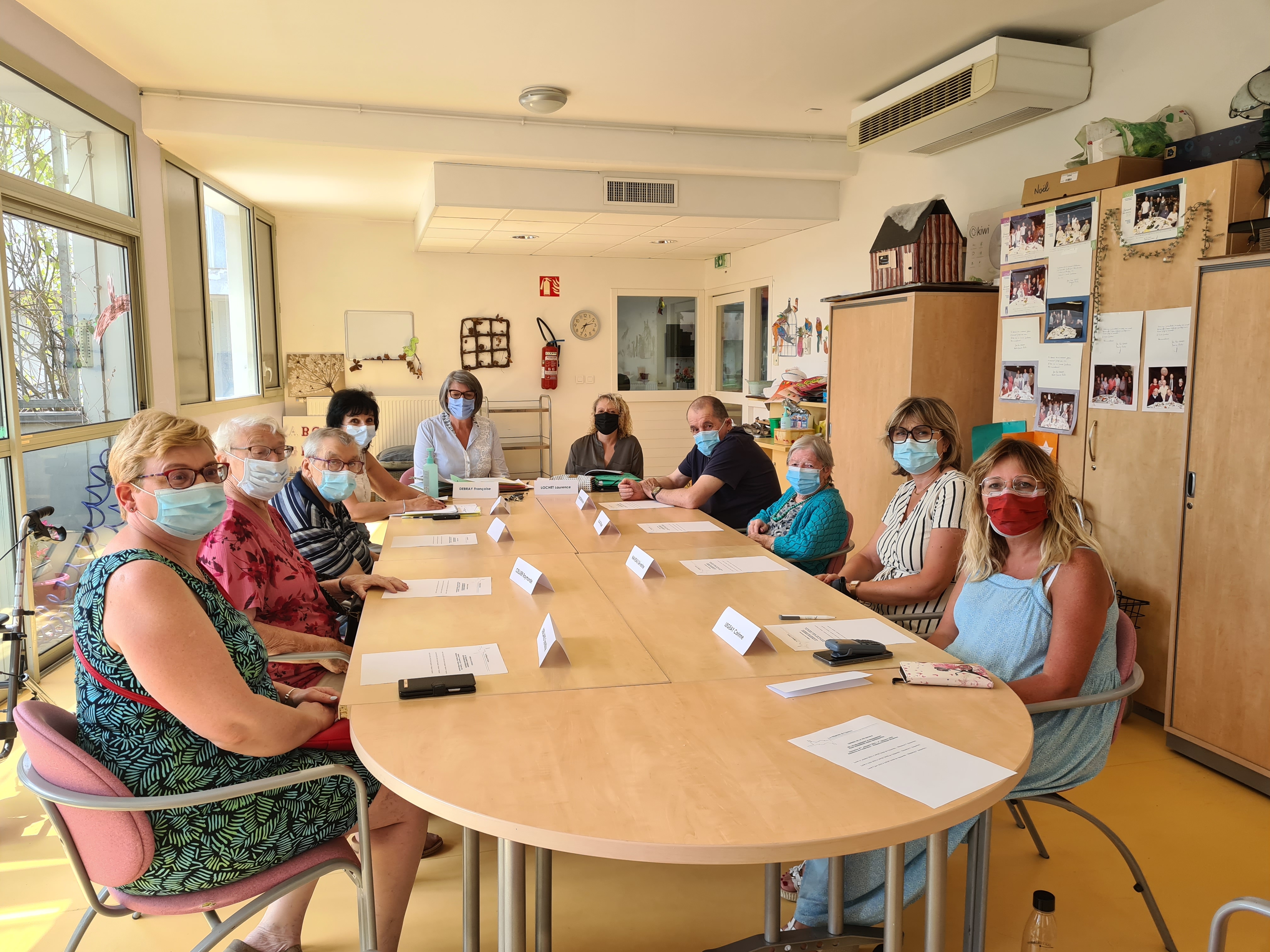 Conseil de la vie sociale Installation 6 juillet 2023