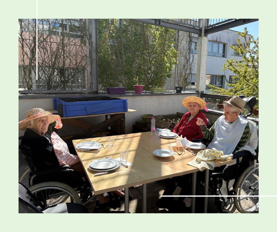 AU SOLEIL - TERRASSE AQUARELLE