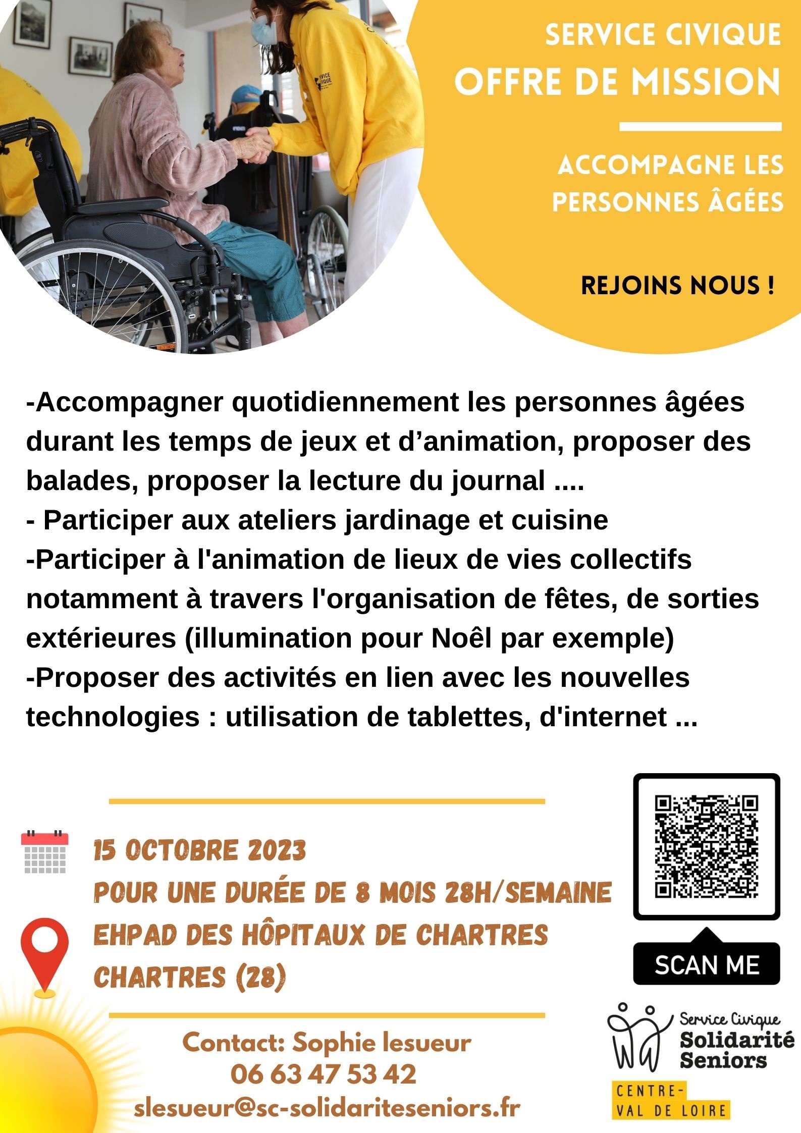 SERVICE CIVIQUE AFFICHE