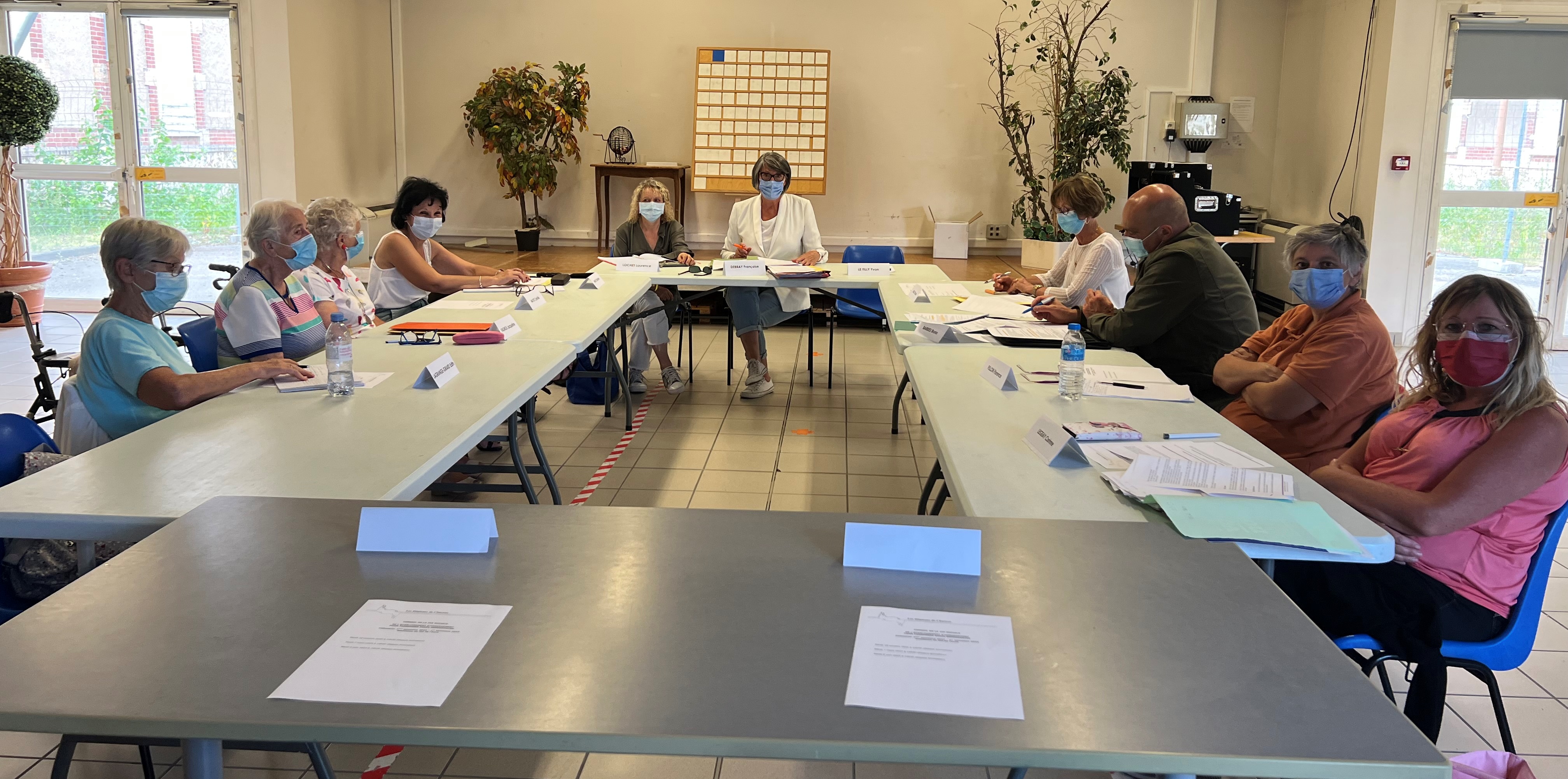Conseil de la vie sociale Installation 07 07 2022