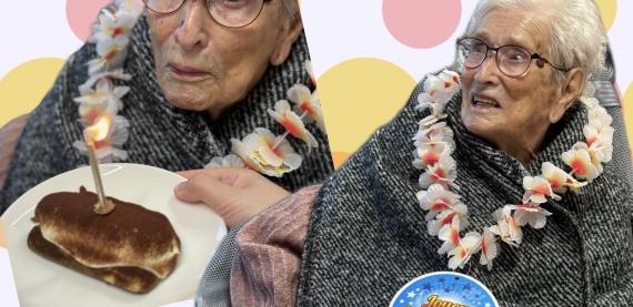 MME GOUGET 103 ANS