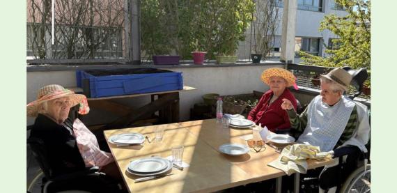 AU SOLEIL - TERRASSE AQUARELLE